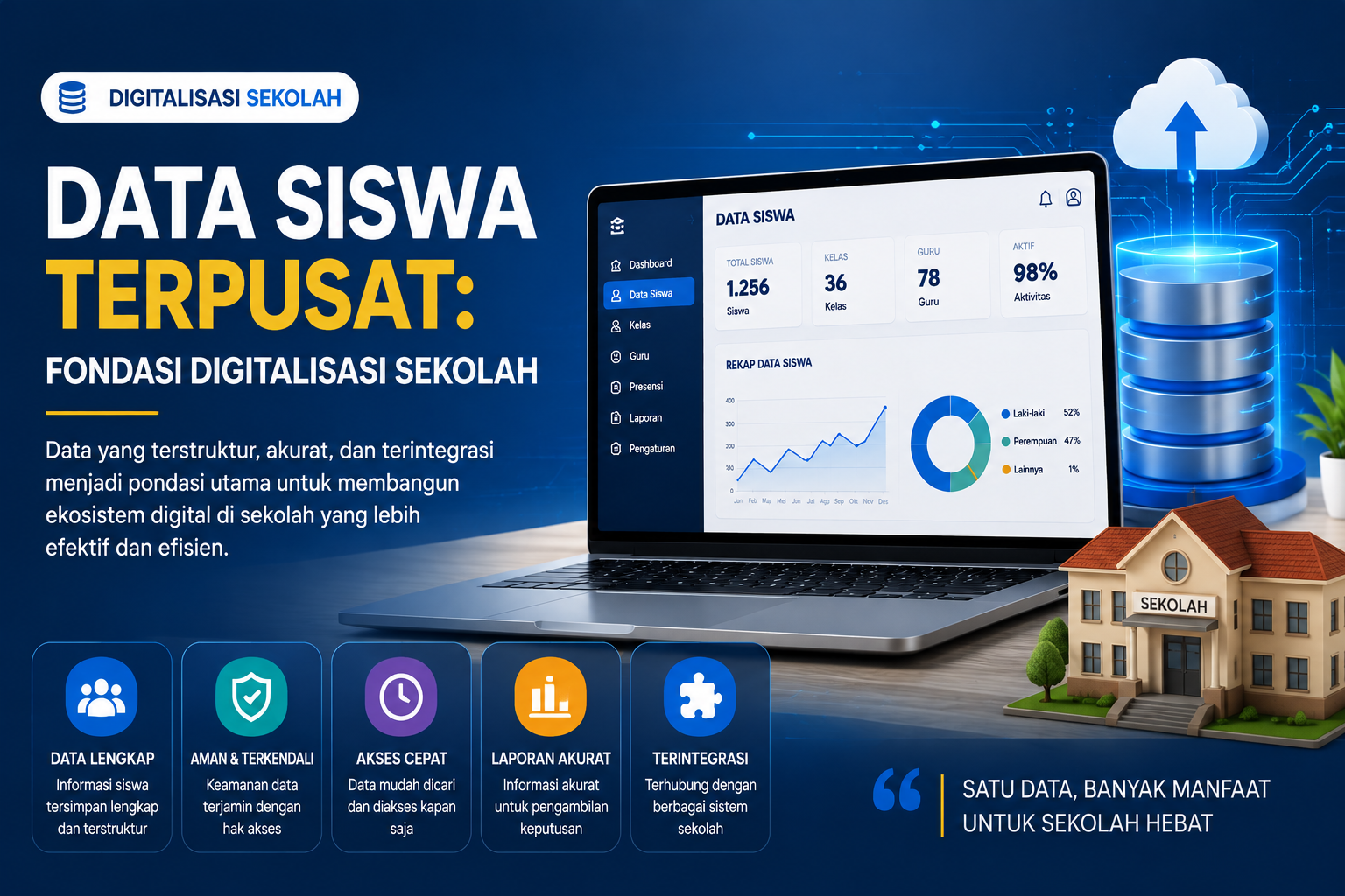 Data Siswa Terpusat: Fondasi Digitalisasi Sekolah