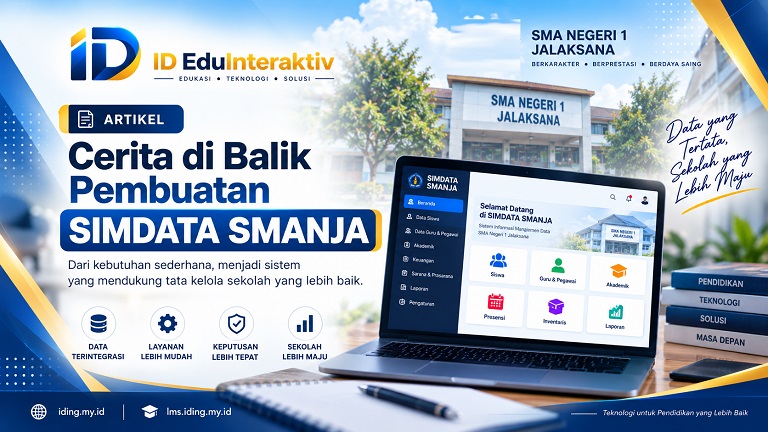 Cerita di Balik Pembuatan SIMDATA SMANJA