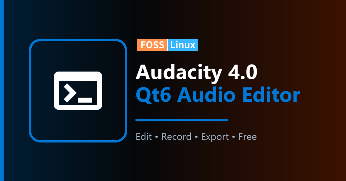 Audacity 4.0.0: Audio Recorder & Editor untuk Pelajar dan Umum