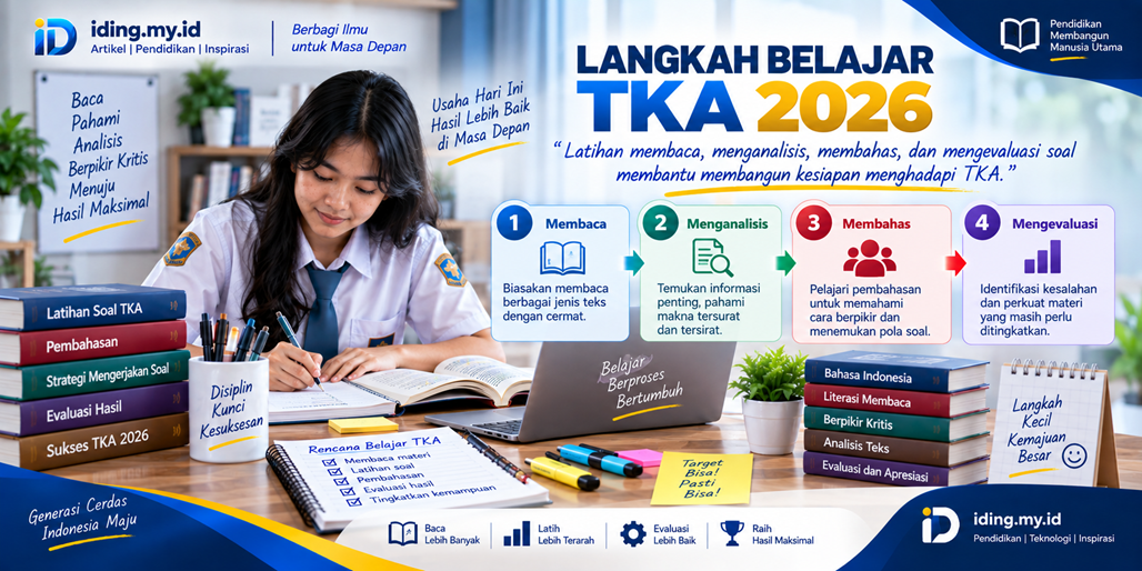 Strategi belajar TKA Bahasa Indonesia
