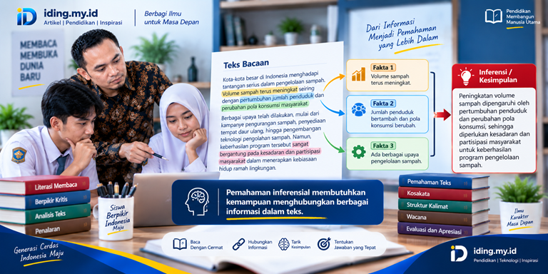 Pemahaman inferensial TKA Bahasa Indonesia