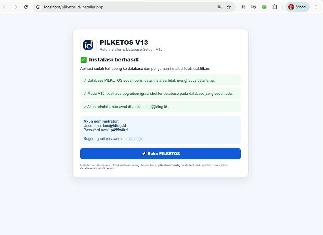 Galeri Aplikasi Pemilihan Ketua OSIS Pro – ID-DigitalSolution